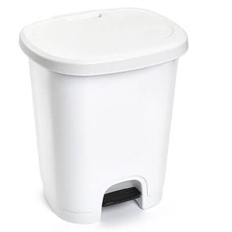 CUBO PEDAL 27L BLANCO