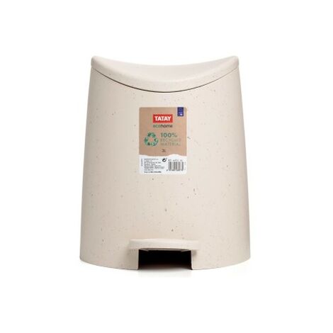 PLASTICOS TATAY Cubo pedal 3l standard / ecohome