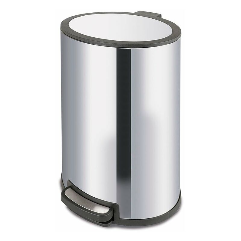 

Cubo Pedal A.Inox. Ovalado 40 L. Habitex