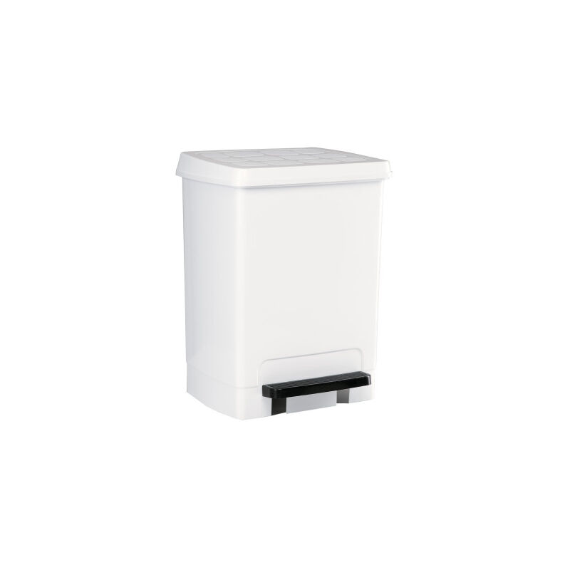 

Denox - Contenedor con tapa y pedal Pedalbin Classic 26 litros Blanco