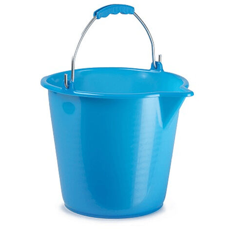 Cubo plastico 7 Litros Azul