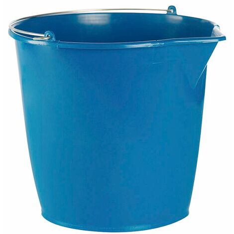 Espuerta de plástico Flexible - Capazo de Goma con Asas - Cubo de plástico  Multiusos, Pack x10 uds (25 L Azul)