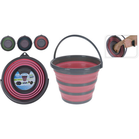 CUBO PLEGABLE 10L COLORES VARIADOS