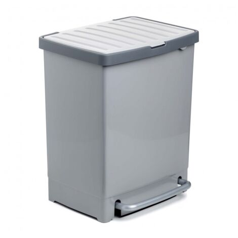 CUBO RECIC. 25 LT C/PEDAL PP GR 2COMP. TATAY 1 UD