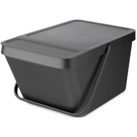 CUBO RECICLAJE SORT & GO APILABLE GRIS
