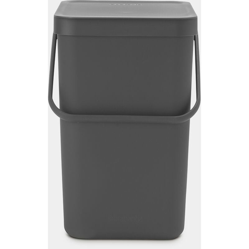 

Cubo de Reciclaje Brabantia Sort & Go Grey 25L