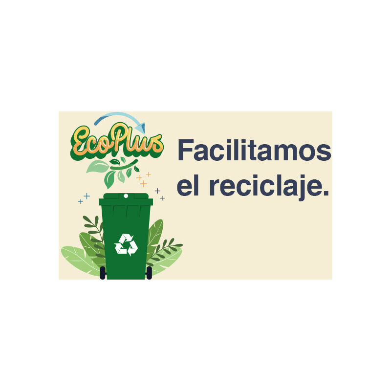 

Cubo Reciclaje Sort & Go' Verde