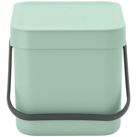 CUBO RECICLAJE SORT & GO' VERDE JADE 6 L - 21 17 68