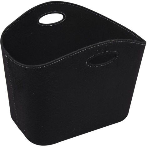 Cubo rectangular de fieltro para leña WERKA PRO  45x33x39cm