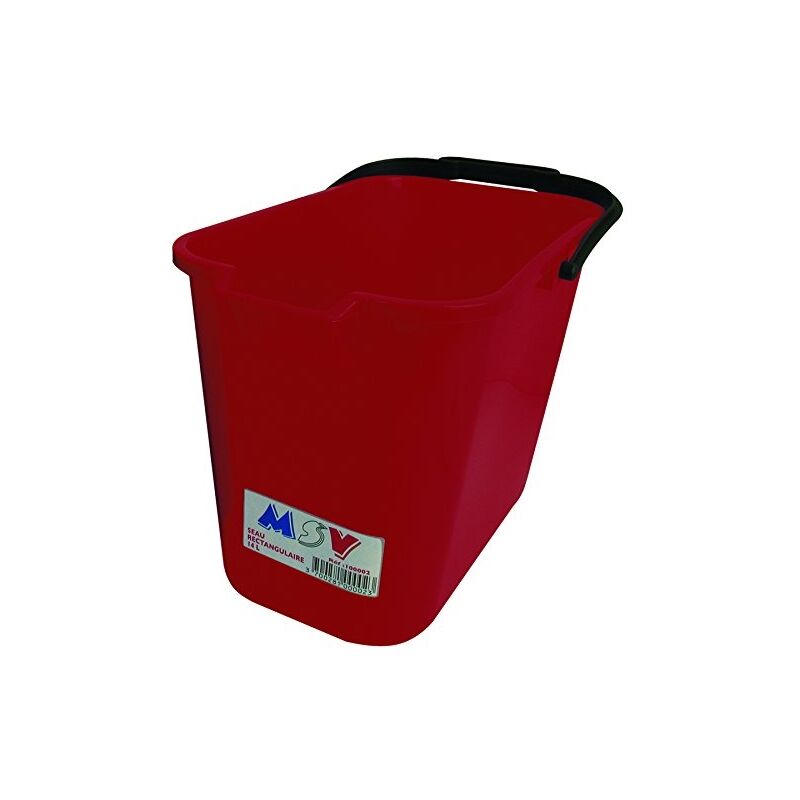 

Cubo rectangular Valnet 14 litros en color rojo 18,5 x 22,5 x 26cm