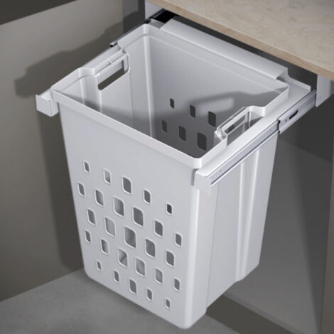 Cubo Ropa Sucia Laundry Up M50 Blanco 50L