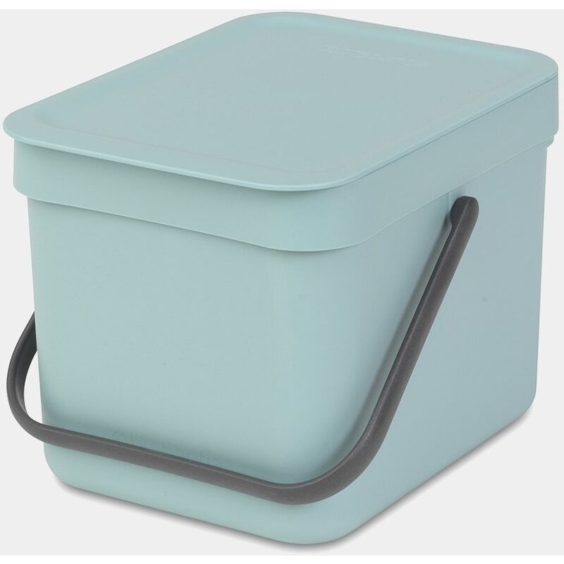 

Cubo de reciclaje Brabantia Sort & Go Menta 6L