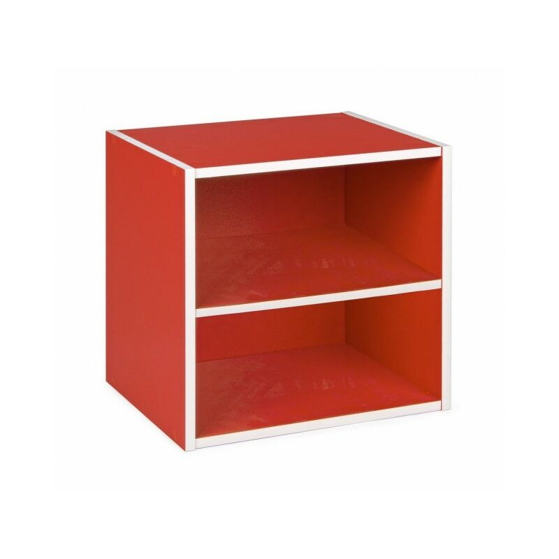Yes Everyday - Cubo Étagère en c Composite Rouge