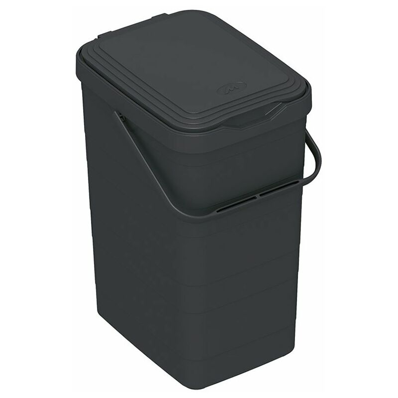 

Cubo Walbin Fijacion Pared 14L.Antracita