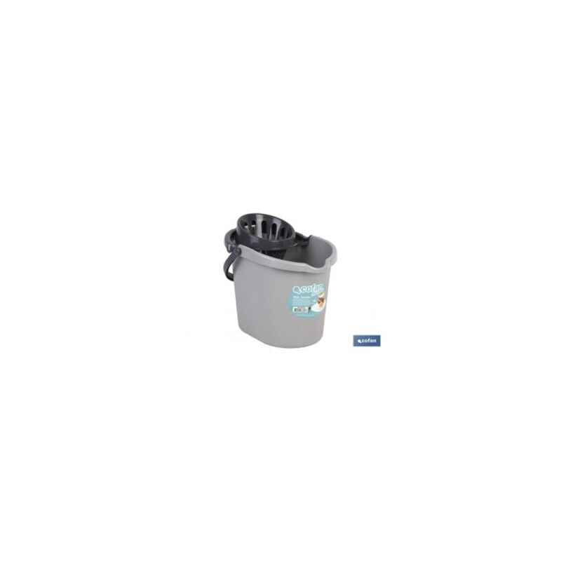 

Cubo escurridor moddanubio 14l gris claro