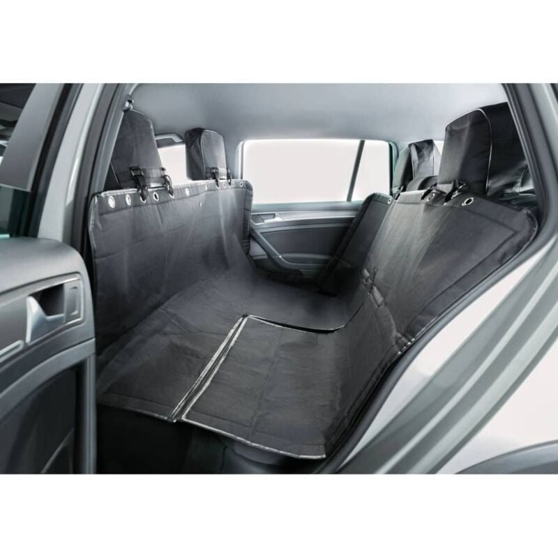 

Funda de asiento de coche para perros divisible negro 145x160cm - Negro - Trixie