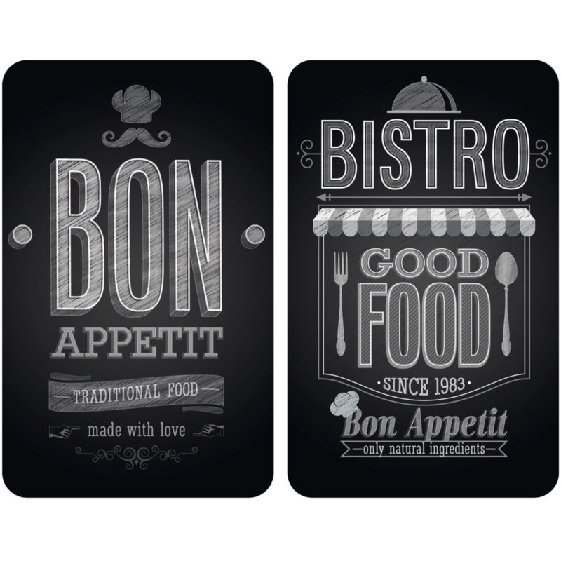 Tabla vidrio cocina 2u. apetit