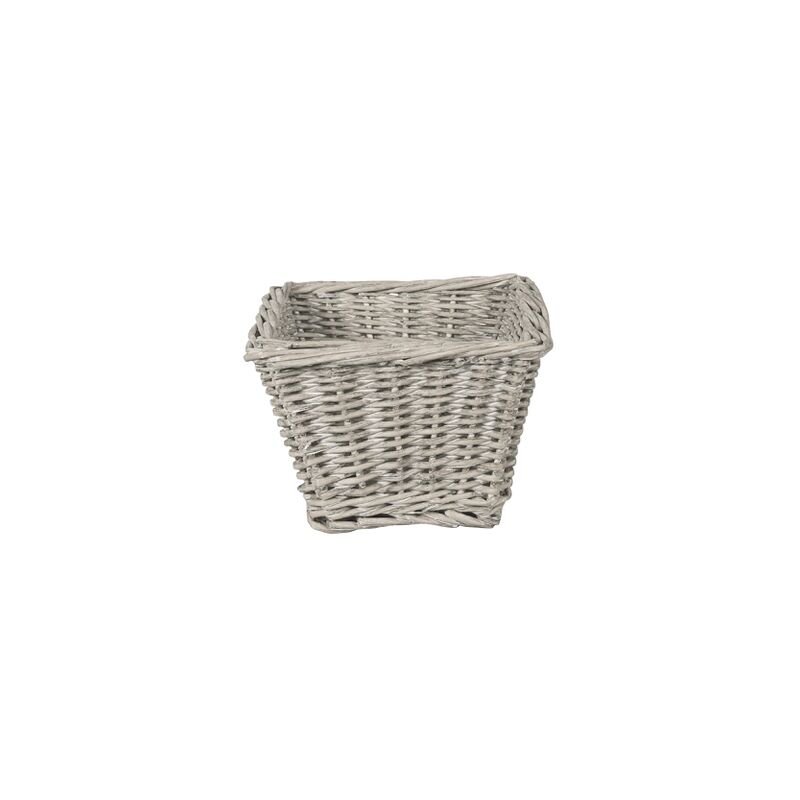 

Cubre maceta Rattan Texas Cuadrado Gris 15 x 15 cm