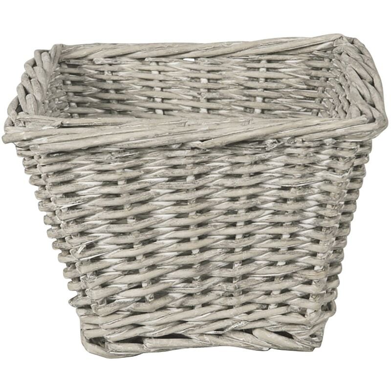 

Cubre maceta Rattan Texas Cuadrado Gris 19 x 19 cm