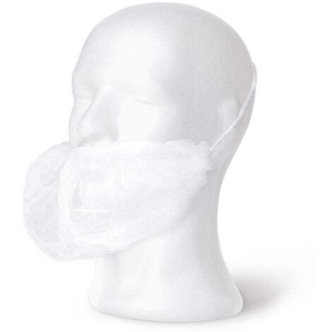 Cubrebarbas Desechable Blanco U
