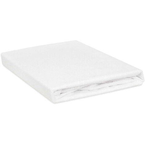 Cubrecolchón higiénico 120x200 Jersey blanco