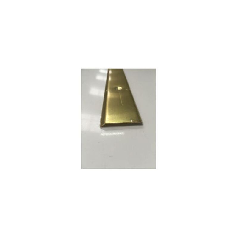 

Cubrejunta Moqueta 1 Pestaña Laton Tornillo Dicar 83 Cm-35 Mm