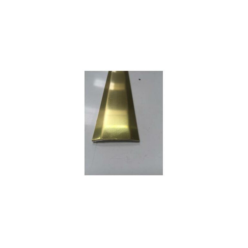 

Cubrejunta Moqueta 2 Pestaña Laton Adhesivo Dicar 83Cm-35 Mm