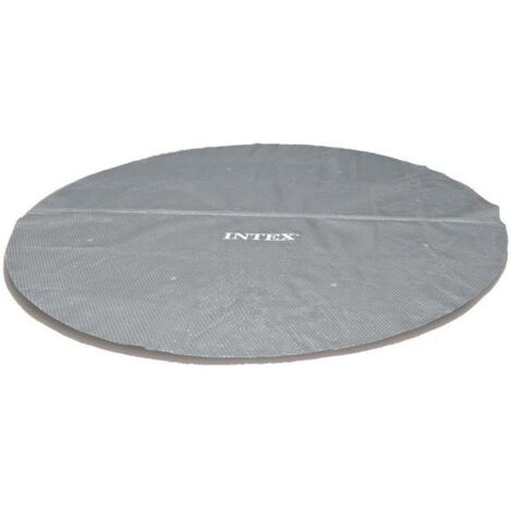 Cubrepiscinas Intex Bubble TIME UTF00142 Gris Redondo