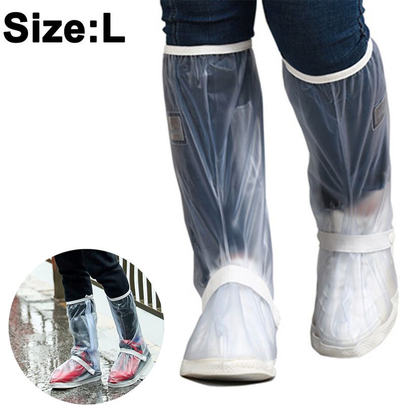 

Cubrezapatos Botas de lluvia Fundas impermeables anti-nieve para zapatos Botas de lluvia reutilizables Equipo de protección para hombres y mujeres