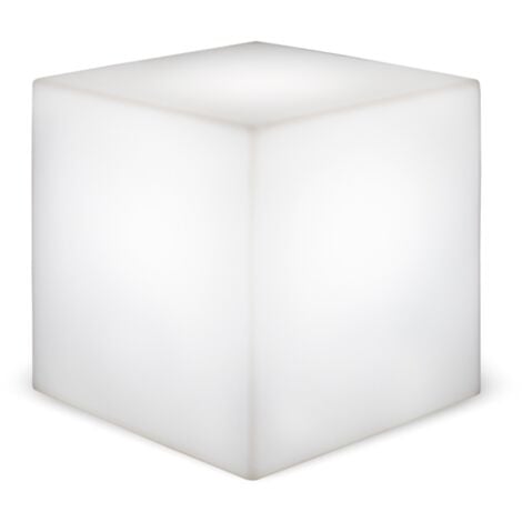NEWGARDEN Cube lumineux solaire Cuby 45 SmartTech, recharge solaire ou usb, avec telecommande