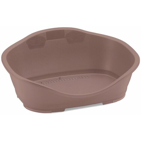 Cuccetta ovale in plastica rigida Linea Sleeper per cani e gatti : 80x55x32 cm