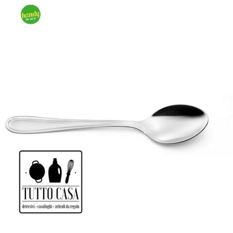 Cucchiaino caffÈ moka da tavola city EME Posateria in acciaio inox 11 cm