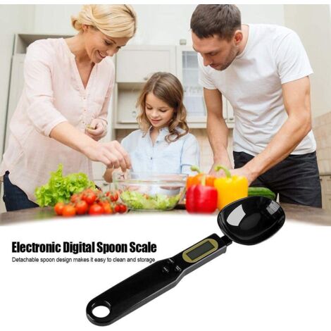 Cucchiaio dosatore digitale 500 g / 0,1 g, bilancia da cucina digitale, cucchiaio dosatore elettronico, display LCD digitale con cucchiai dosatori per alimenti