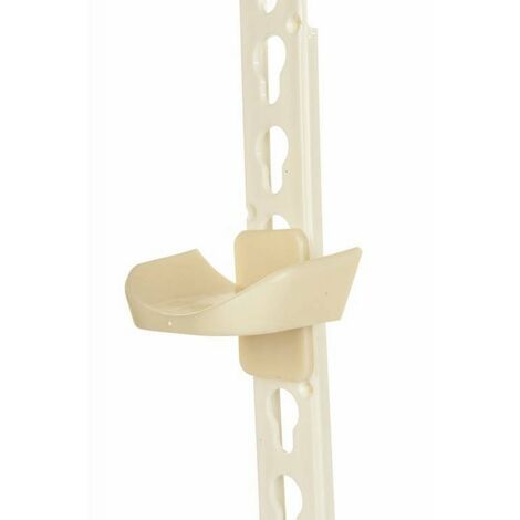 Cucchiaio in plastica per ostacolo: unica, bianco 1200