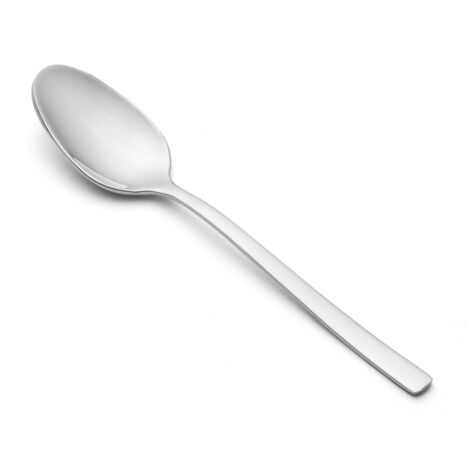 CUCCHIAIO MOKA CAPRI - Cucchiaio moka da 125 mm. Posate dalle linee rette, con morbide curvature nel manico. Design moderno e innovativo.