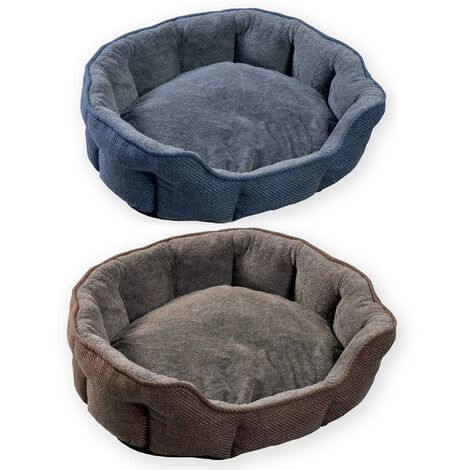 Cuccia Divanetto Cane Gatto Cuscino Morbido Materassino Animali Domestici Relax, misuraRelaxcoloreBlu