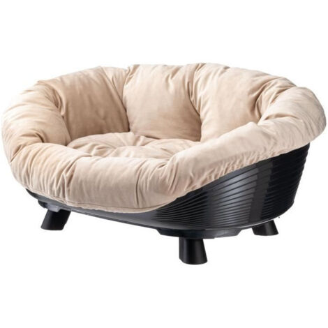 Cuccia - FERPLAST - SOFA THRONE 6 - Con cuscino - Nero