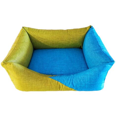 Cuccia in teflon per cani waterproof medora green blue cm 70