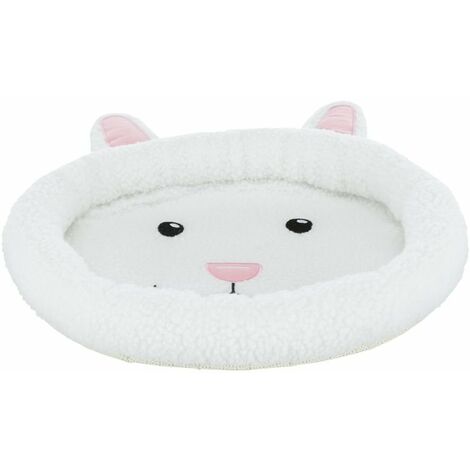 Cuccia musetto coniglio in pelliccetta sintetica, 40×33cm per conigli e roditori