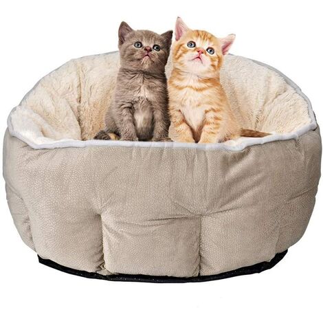 Cuccia Estiva Letto per Animali Domestici GKKXUE Nido di Gatto Nido di Animali Domestici Colore : Brown, Dimensioni : S. 