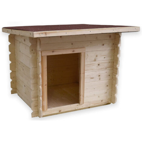 Cuccia per Cani da Esterno 98x77xh84 cm Lilly in Legno Naturale