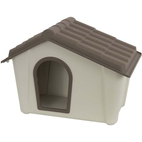 Cuccia per cani di taglia grande struttura in resina da 98x70cm altezza 75 cm antiurto resistente alle intemperie