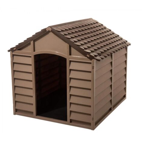 Cuccia Per Cani DOG KENNEL Taglia Grande Facile Da Montare cm.84,5x86x82h