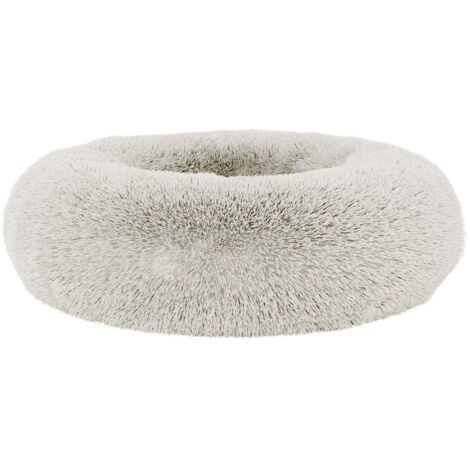 Cuccia per Cani e Gatti Ø60 cm in Poliestere Panna