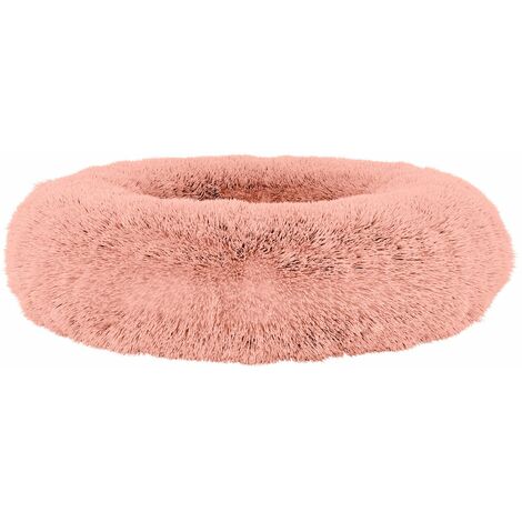 Cuccia per Cani e Gatti Ø70 cm in Poliestere Rosa
