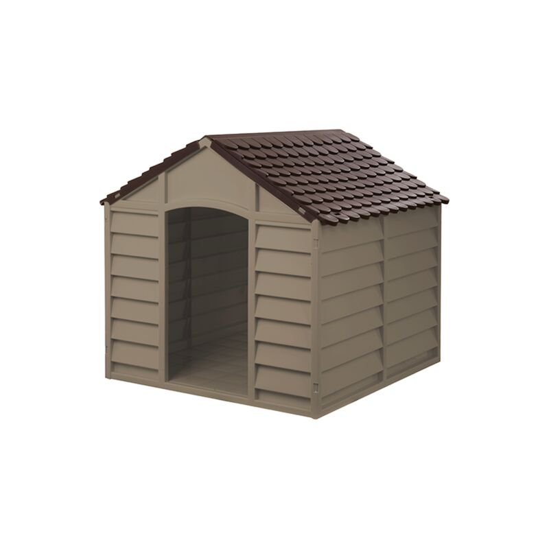 Capaldo Cuccia Per Cani Grande Starplast In Pvc Marrone 78x84x60 80...