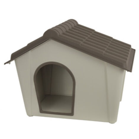CUCCIA PER CANI RESINA 79X59,2X60,8 CM TORTORA BEIGE- ART PLAST- 3,0 pz