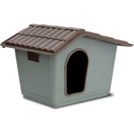 Cuccia per cani sprint eco mini cm. 60x50x41 h col. verde scuro -