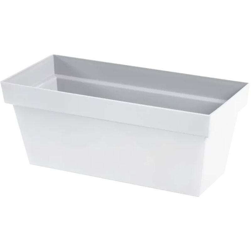 Cube case 8L. pot, dimensions (mm) 392x182x160, couleur blanc - Blanc