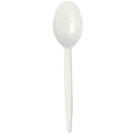 Cuchara blanca Pz 15 Natural Bibo